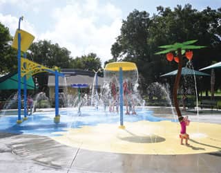 Dade City Splash Pad Equipment