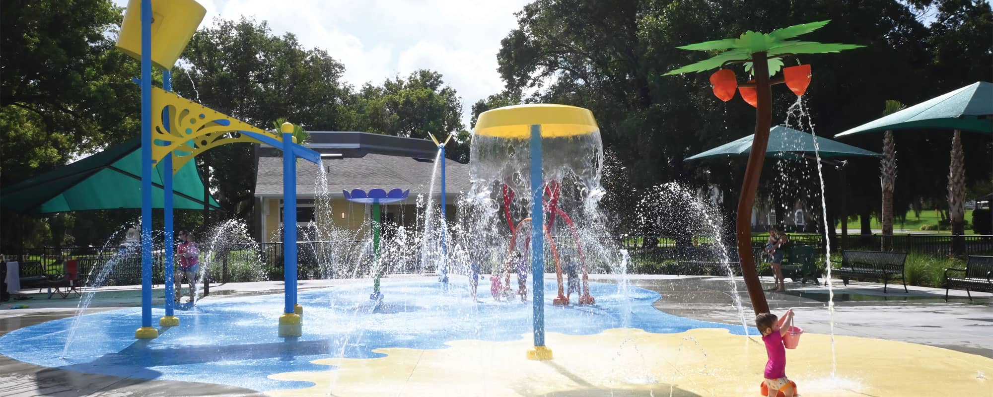 Dade City Splash Pad Equipment