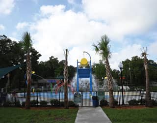 Dade City Splash Pad Equipment