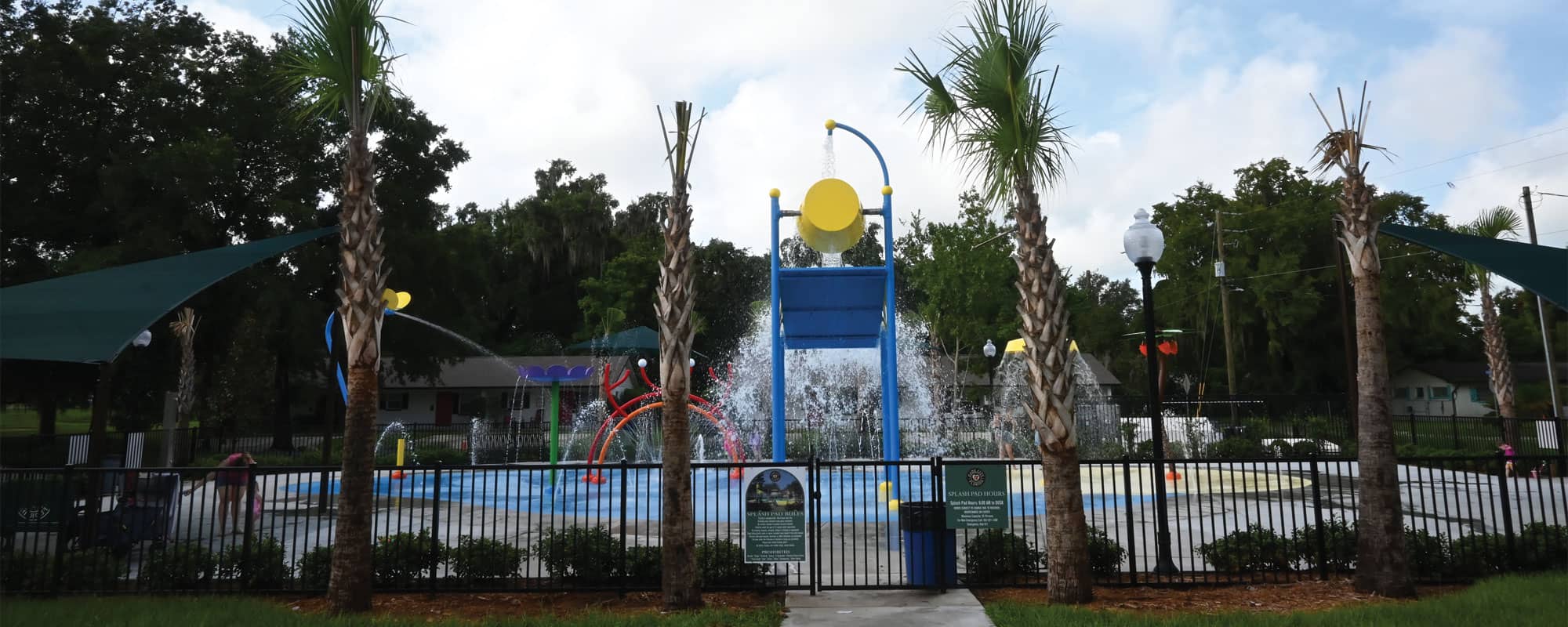 Dade City Splash Pad Equipment