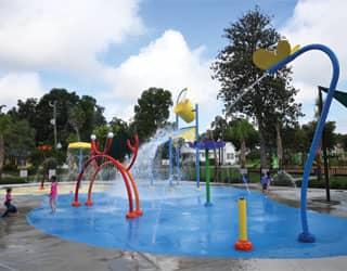 Dade City Splash Pad Equipment