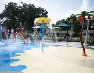 Dade City Splash Pad Equipment