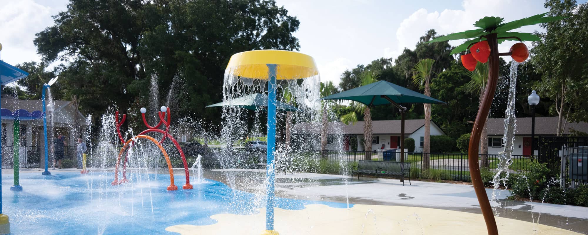 Dade City Splash Pad Equipment