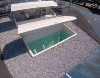 Fiberglass Swimming Pool Collector Tanks