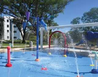 Sabal Place Water Play Area and Splash Pad Filtration Equipment 