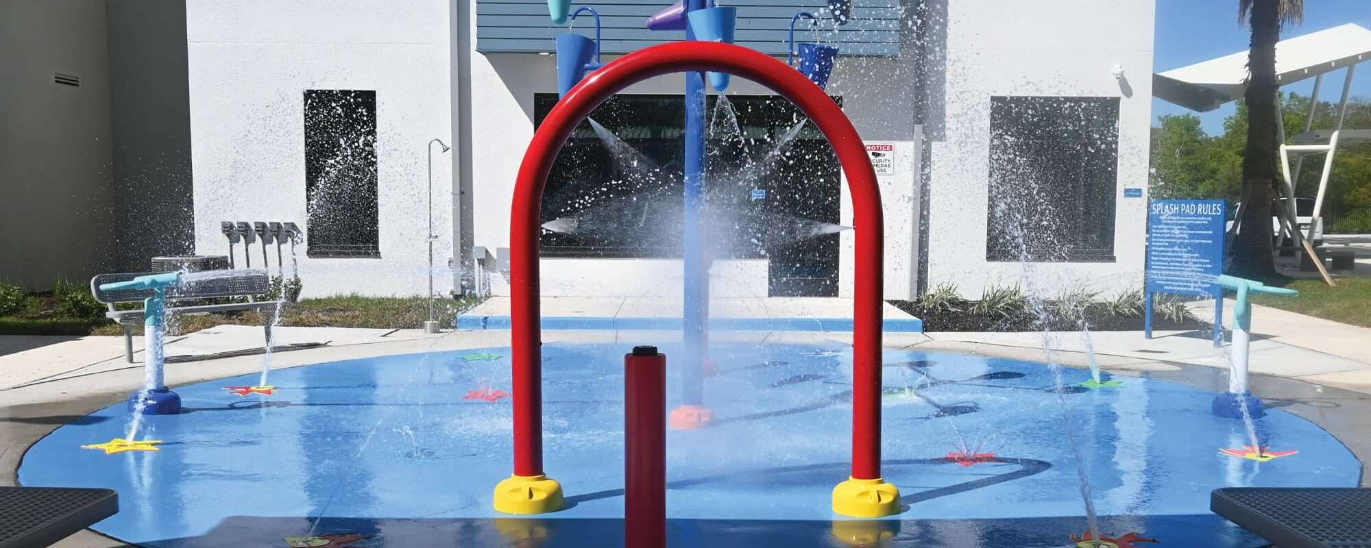 Sabal Place Water Play Area and Splash Pad Filtration Equipment 