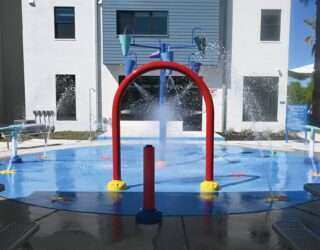 Sabal Place Water Play Area and Splash Pad Filtration Equipment 