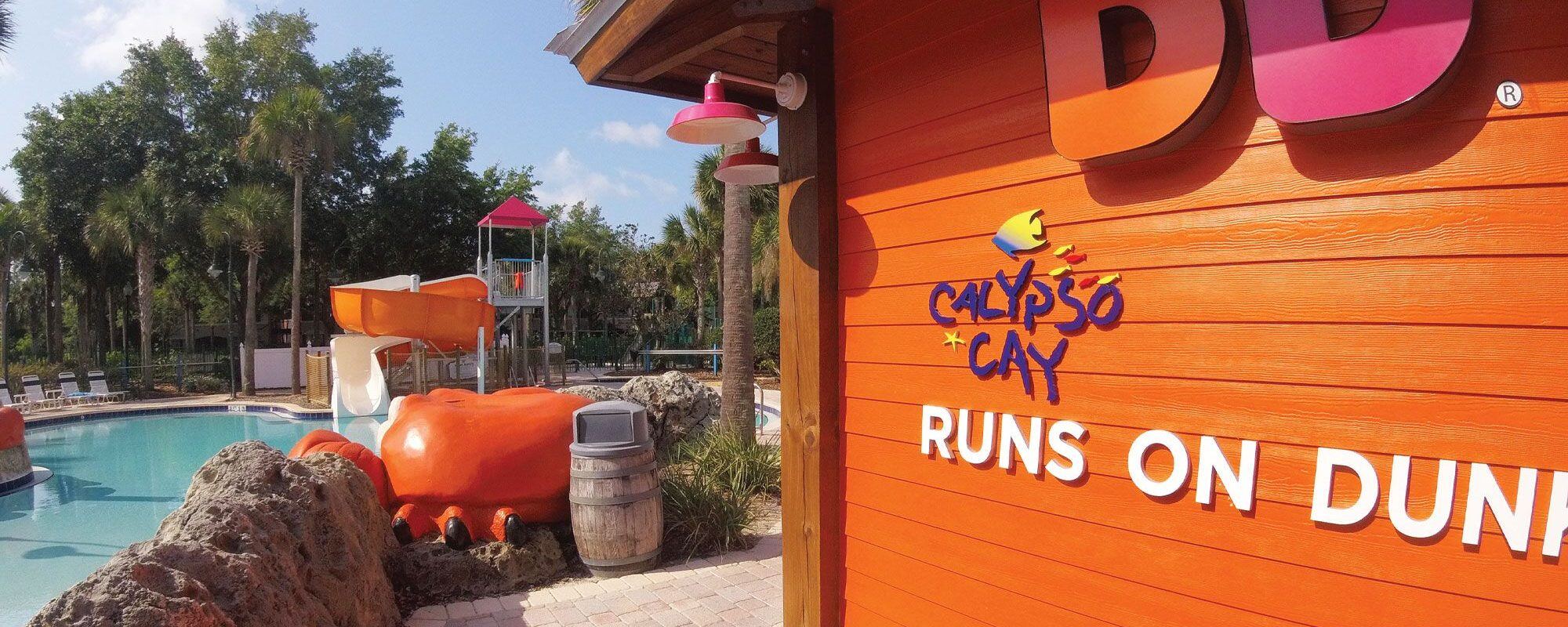 Calypso Cay Resort Custom Waterslide Replacement 