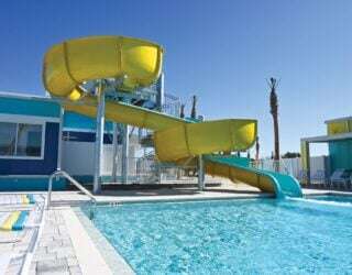 Cabana Club RV Resort Custom Waterslide