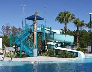 Flamingo Crossing Custom Waterslide