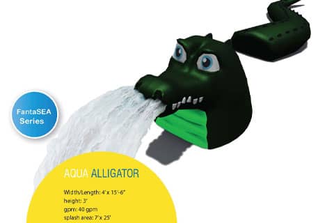 Aqua Alligator