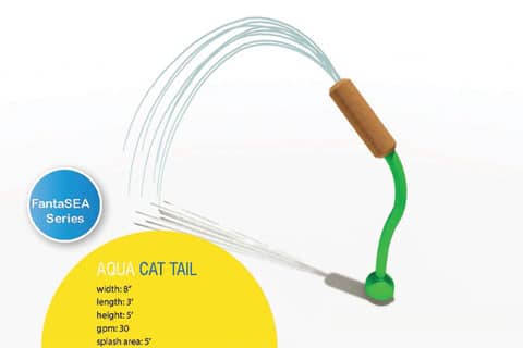 Aqua Cat Tail