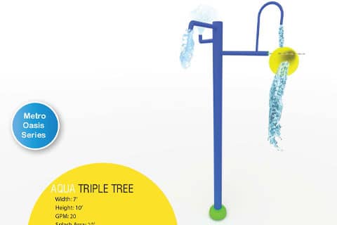 Aqua Triple Tree