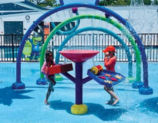 Interactive Water Features - Ground Sprays and Water Toys