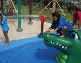 Interactive Water Features - Ground Sprays and Water Toys