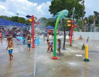 Interactive Water Features - Ground Sprays and Water Toys