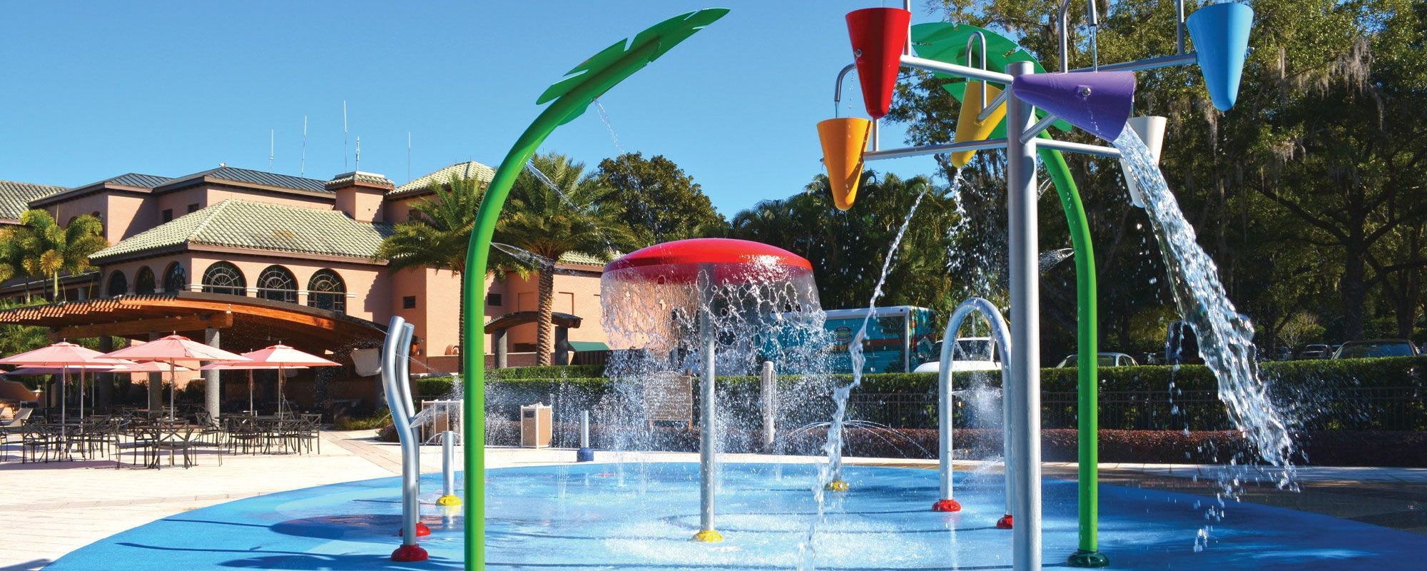 Interactive Water Features - Ground Sprays and Water Toys