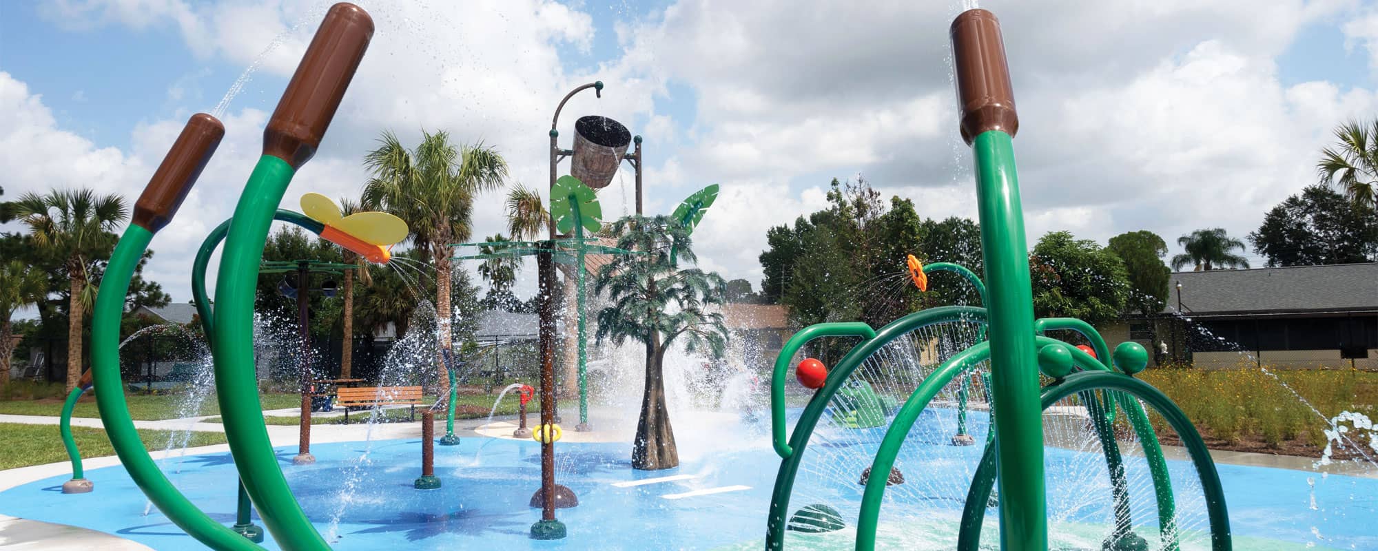 Interactive Water Features - Ground Sprays and Water Toys