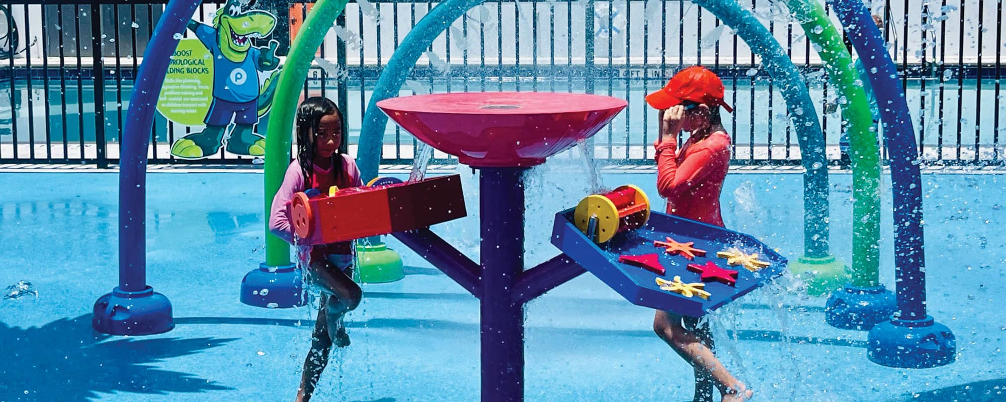 Interactive Water Features - Ground Sprays and Water Toys