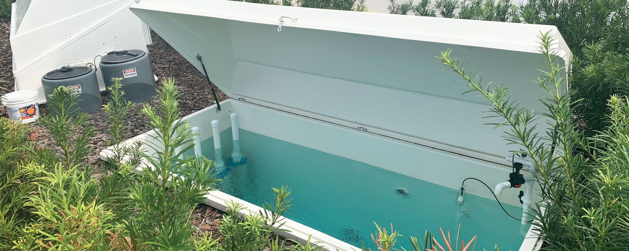 Fiberglass Swimming Pool Collector Tanks