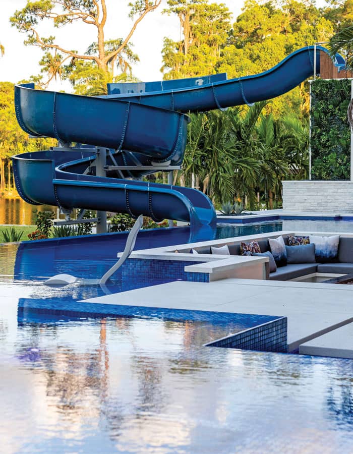 Tampa Oasis Custom Waterslide 