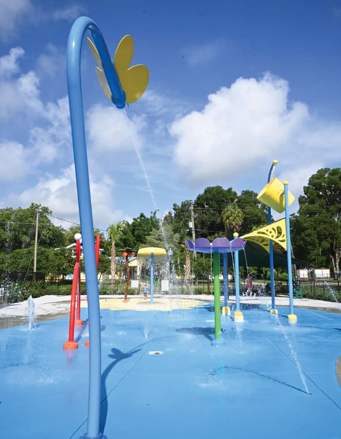 Dade City Splash Pad Equipment